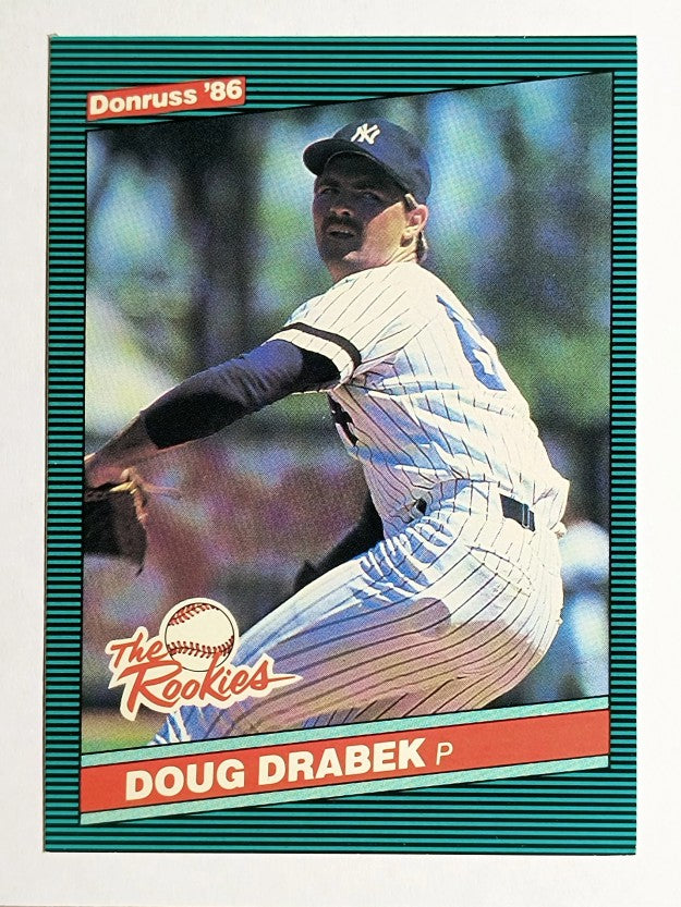 1986 Donruss Rookies #31 Doug Drabek XRC