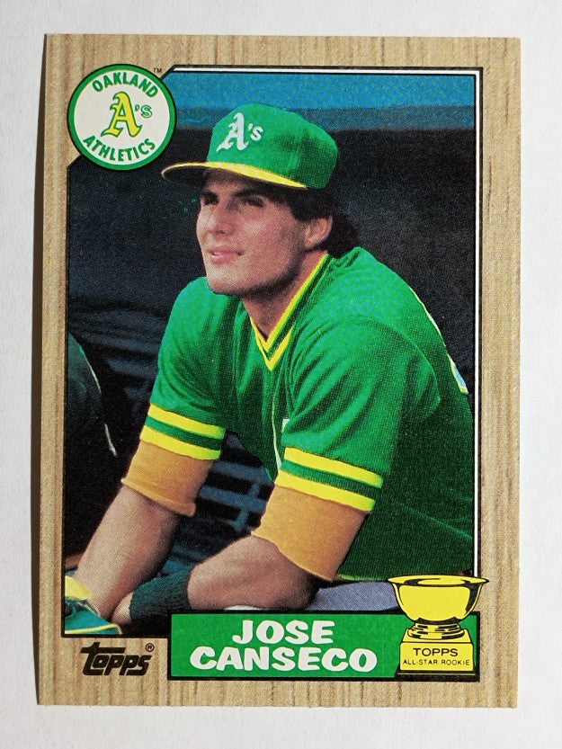 1987 Topps #620 Jose Canseco