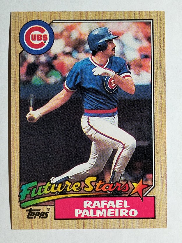 1987 Topps #634 Rafael Palmeiro RC