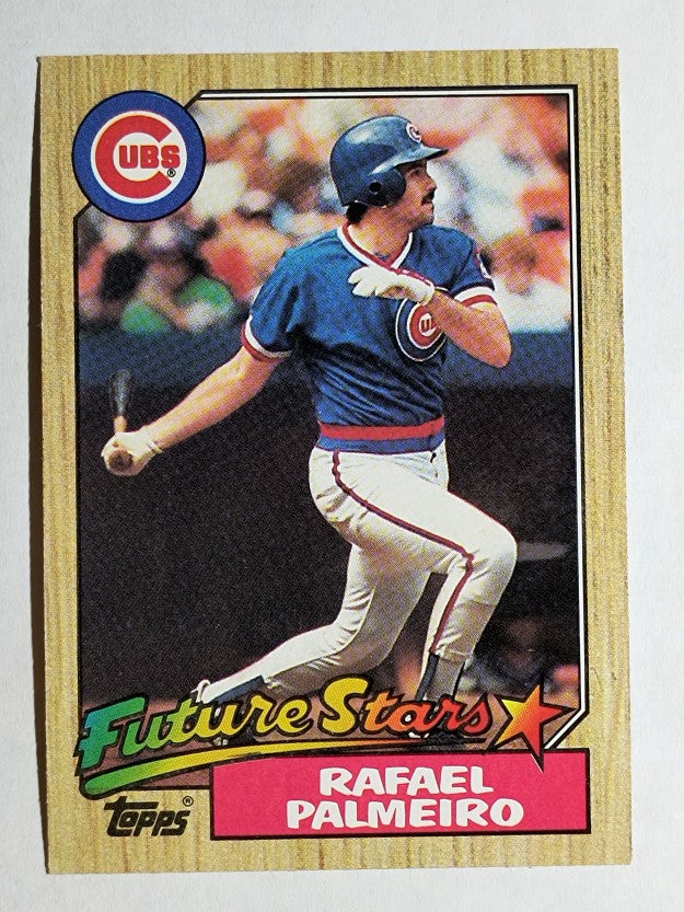 1987 Topps #634 Rafael Palmeiro RC