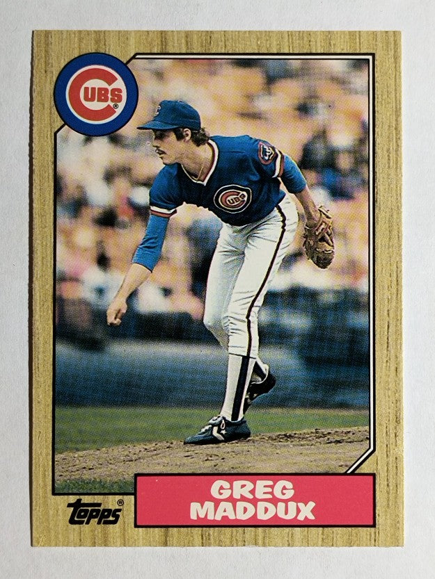 1987 Topps Traded #70T Greg Maddux XRC