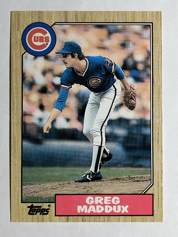 1987 Topps Traded #70T Greg Maddux XRC