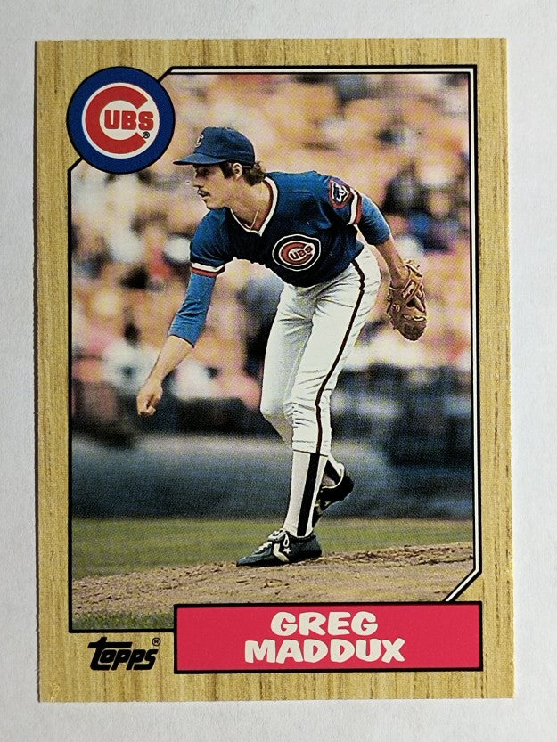 1987 Topps Traded #70T Greg Maddux XRC