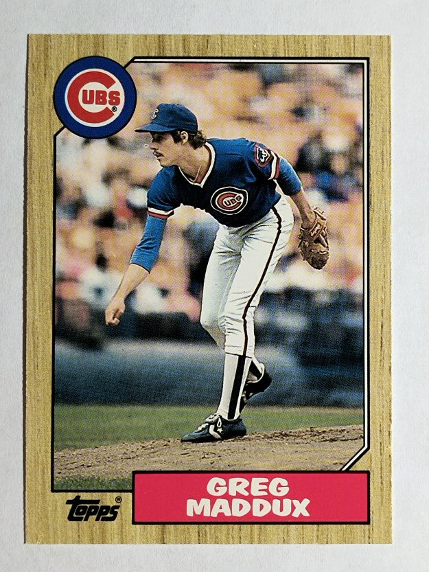 1987 Topps Traded #70T Greg Maddux XRC