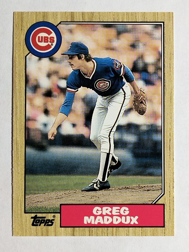 1987 Topps Traded #70T Greg Maddux XRC
