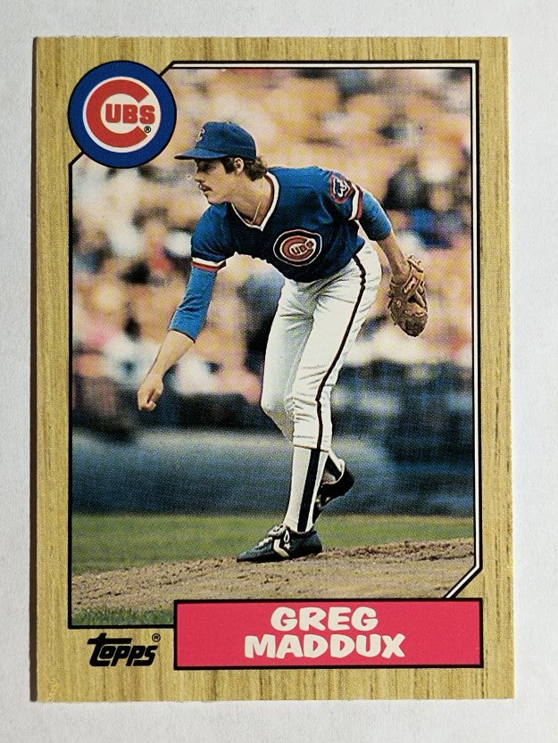 1987 Topps Traded #70T Greg Maddux XRC