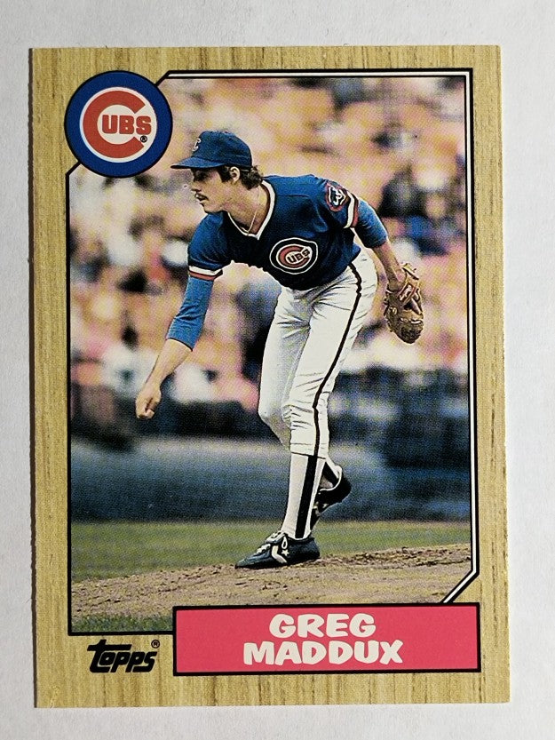 1987 Topps Traded #70T Greg Maddux XRC