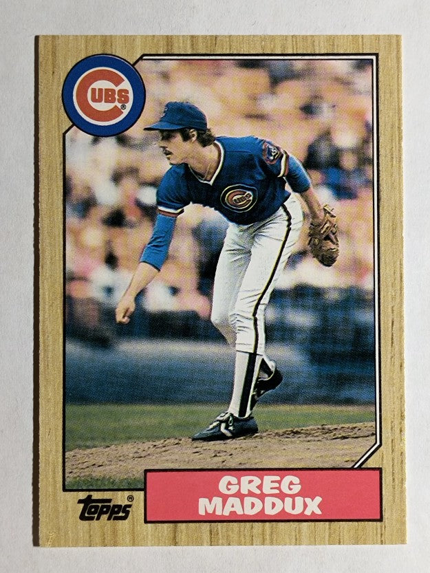 1987 Topps Traded #70T Greg Maddux XRC