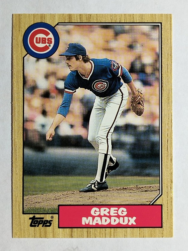 1987 Topps Traded #70T Greg Maddux XRC