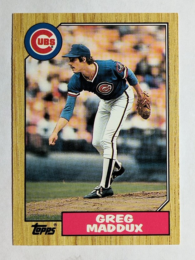 1987 Topps Traded #70T Greg Maddux XRC
