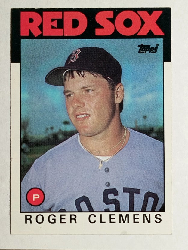 1986 Topps #661 Roger Clemens