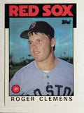 1986 Topps #661 Roger Clemens