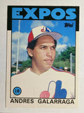 1986 Topps Traded #40T Andres Galarraga XRC