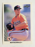 1990 Leaf #249 Ben McDonald RC