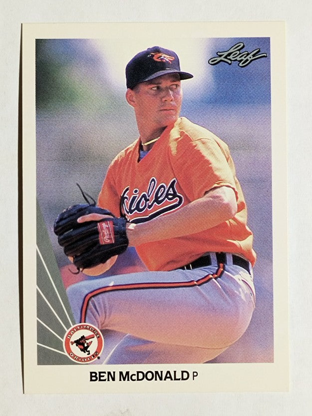 1990 Leaf #249 Ben McDonald RC
