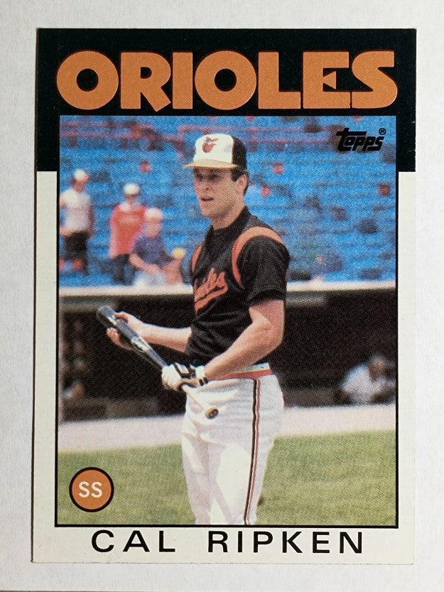 1986 Topps #340 Cal Ripken
