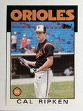 1986 Topps #340 Cal Ripken