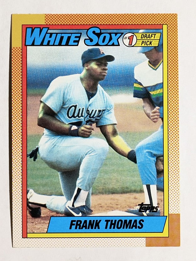 1990 Topps #414 Frank Thomas RC