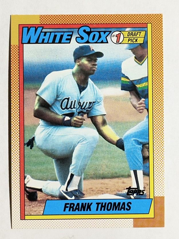 1990 Topps #414 Frank Thomas RC