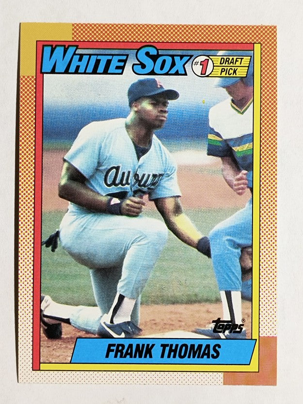1990 Topps #414 Frank Thomas RC