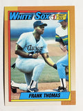 1990 Topps #414 Frank Thomas RC