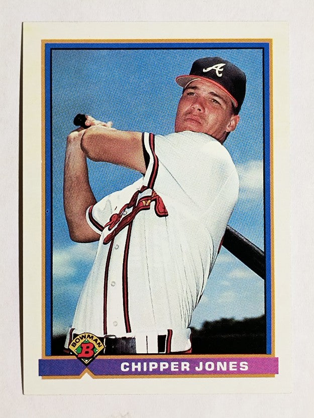 1991 Bowman #569 Chipper Jones RC
