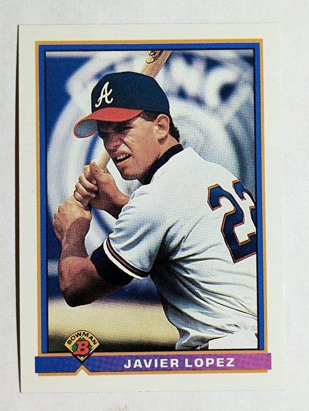1991 Bowman #587 Javy Lopez RC