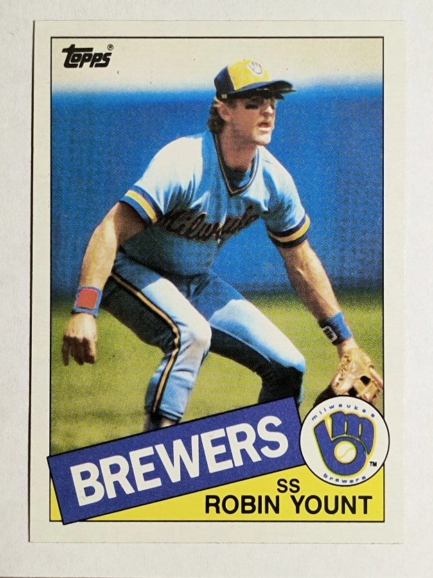 1985 Topps #340 Robin Yount