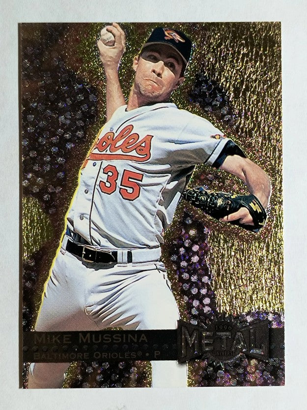 1996 Metal Universe #6 Mike Mussina