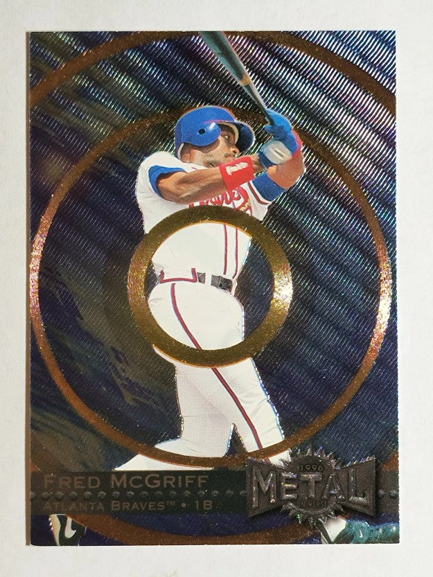 1996 Metal Universe #135 Fred McGriff