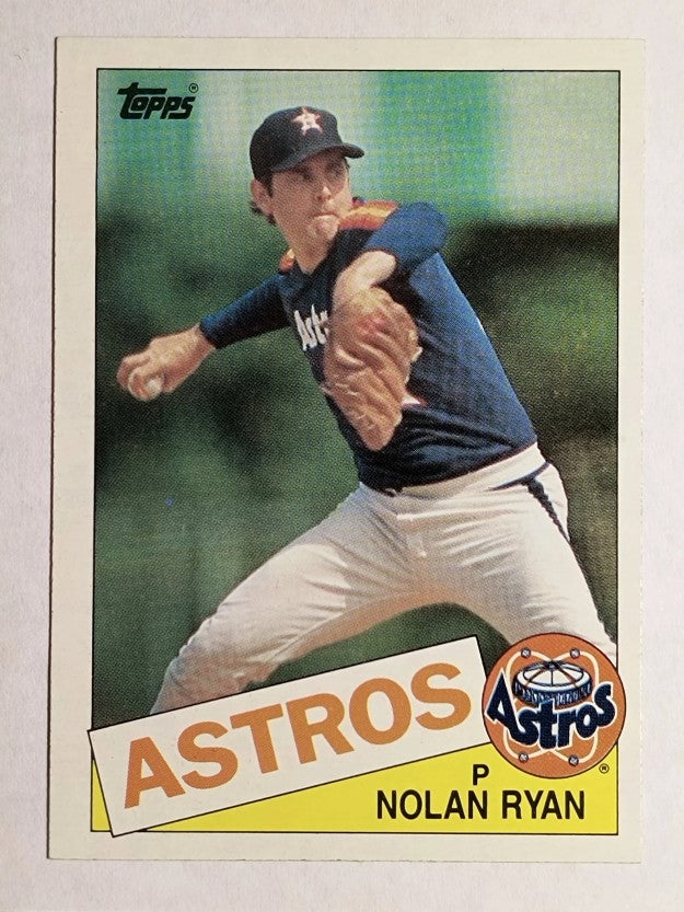 1985 Topps #760 Nolan Ryan