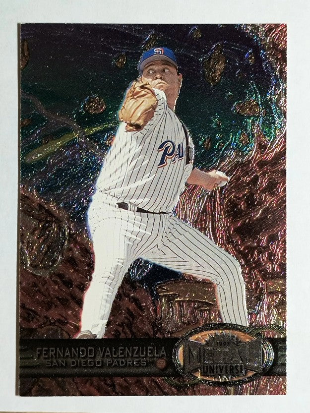 1997 Metal Universe #225 Fernando Valenzuela