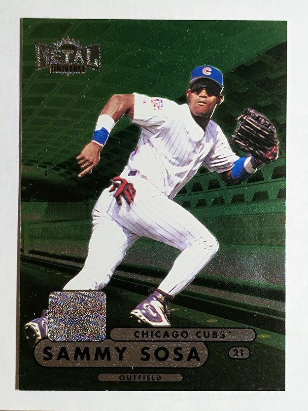 1998 Metal Universe #60 Sammy Sosa