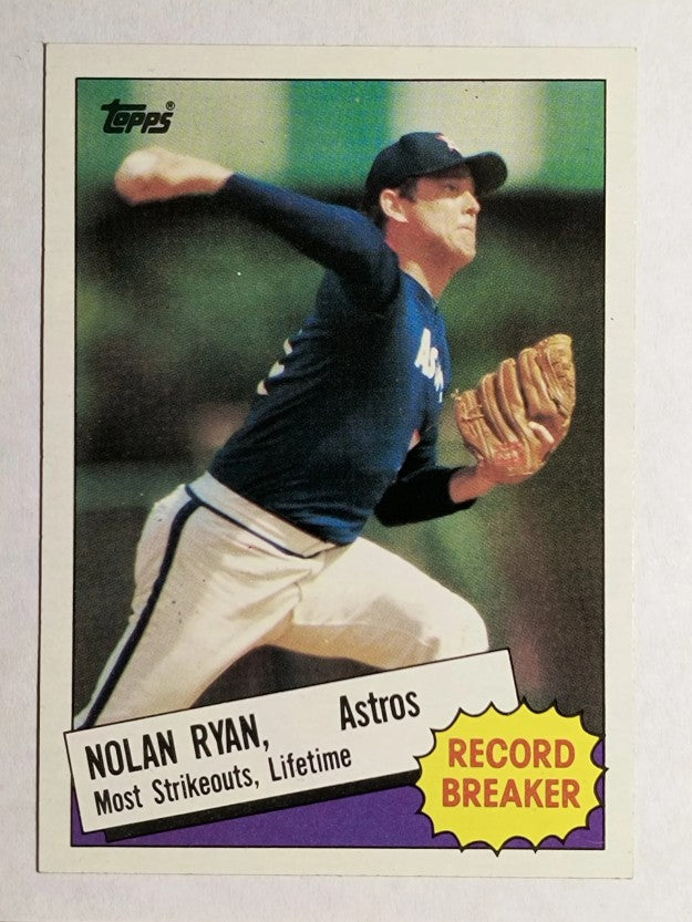 1985 Topps #7 Nolan Ryan RB