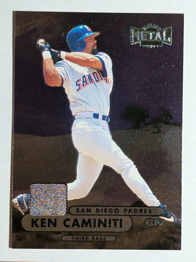 1998 Metal Universe #166 Ken Caminiti