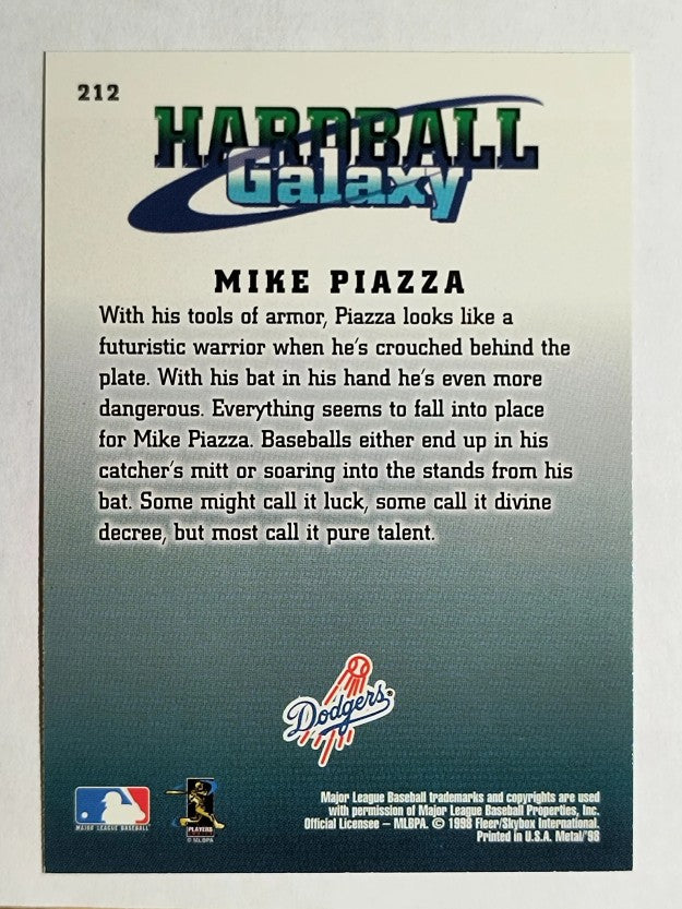 1998 Metal Universe #212 Mike Piazza HG