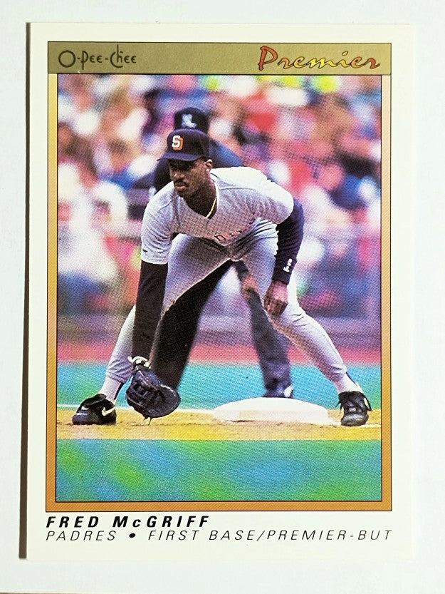 1991 O-Pee-Chee Premier #79 Fred McGriff