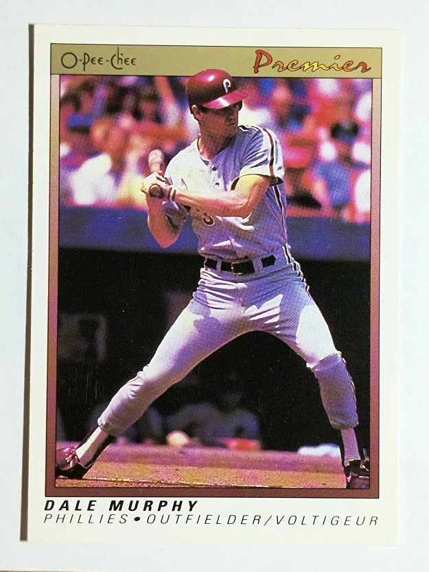 1991 O-Pee-Chee Premier #85 Dale Murphy