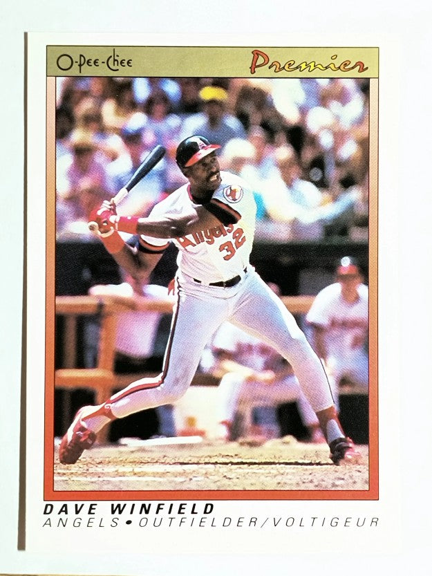 1991 O-Pee-Chee Premier #130 Dave Winfield
