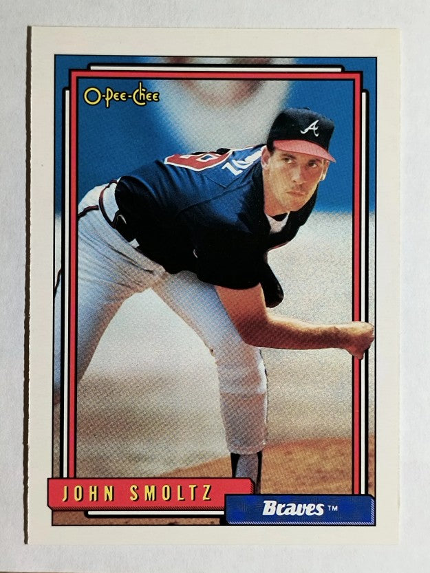 1992 O-Pee-Chee #245 John Smoltz