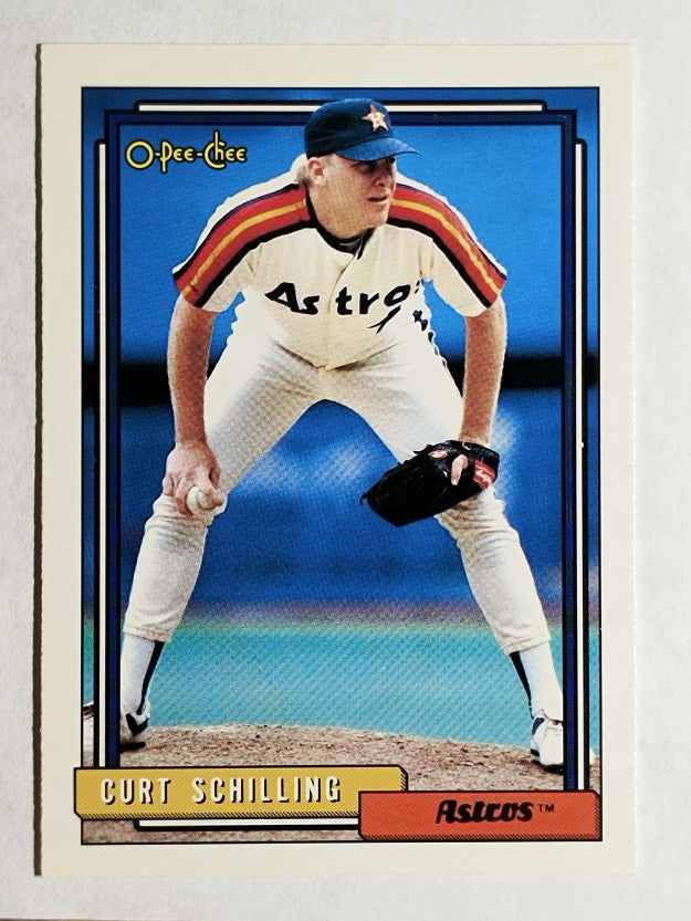 1992 O-Pee-Chee #316 Curt Schilling