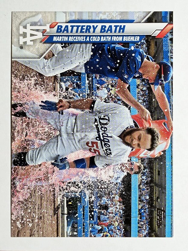 2020 Topps Update #U284 Walker Buehler/Russell Martin
