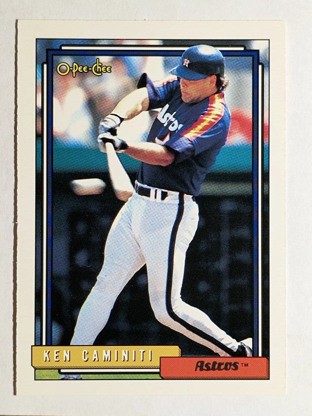 1992 O-Pee-Chee #740 Ken Caminiti