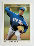 1992 O-Pee-Chee Premier #47 Dwight Gooden