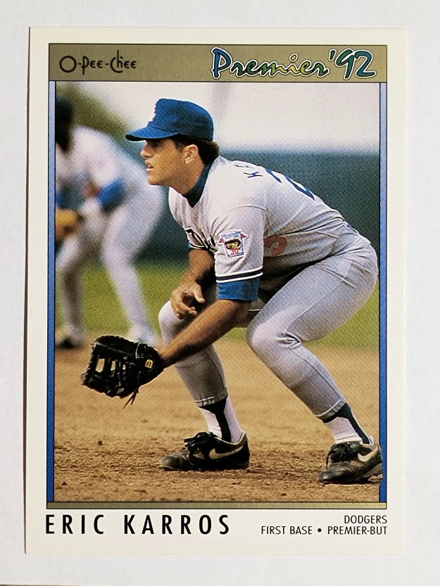 1992 O-Pee-Chee Premier #63 Eric Karros