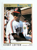 1992 O-Pee-Chee Premier #72 Kenny Lofton