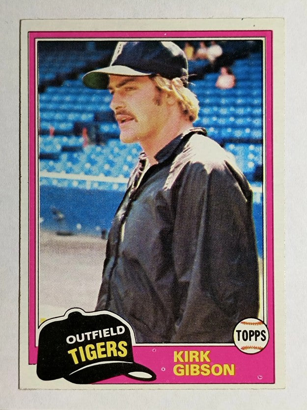 1981 Topps #315 Kirk Gibson RC (EXMT)
