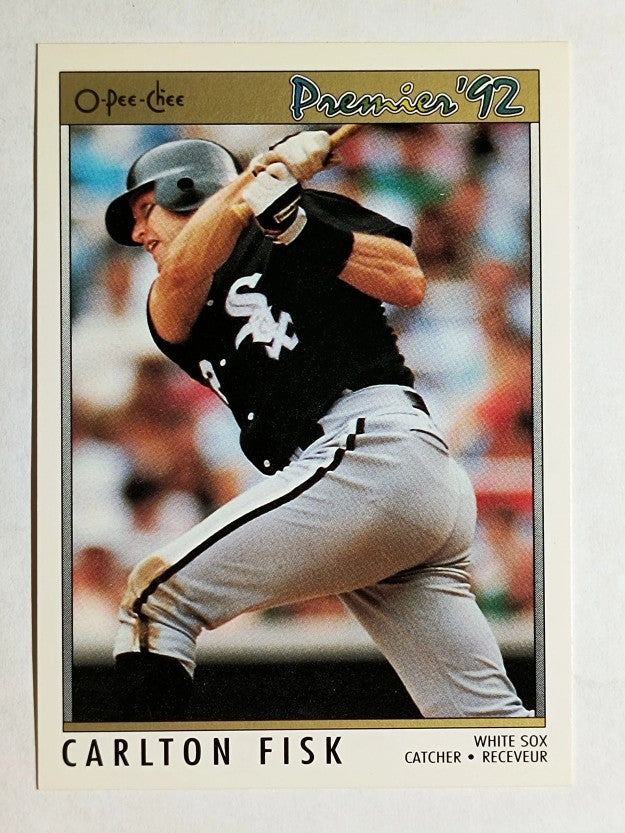 1992 O-Pee-Chee Premier #86 Carlton Fisk