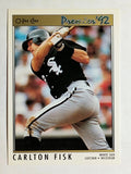 1992 O-Pee-Chee Premier #86 Carlton Fisk