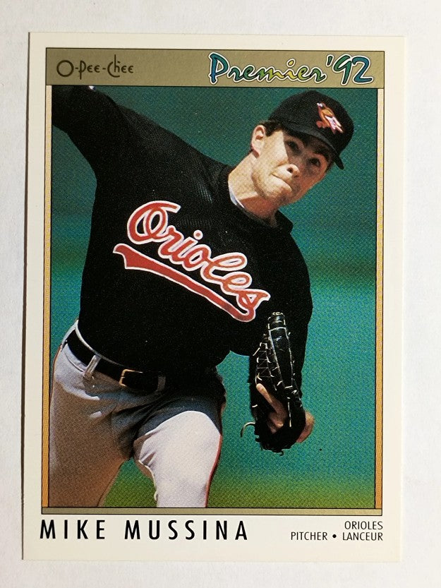 1992 O-Pee-Chee Premier #87 Mike Mussina